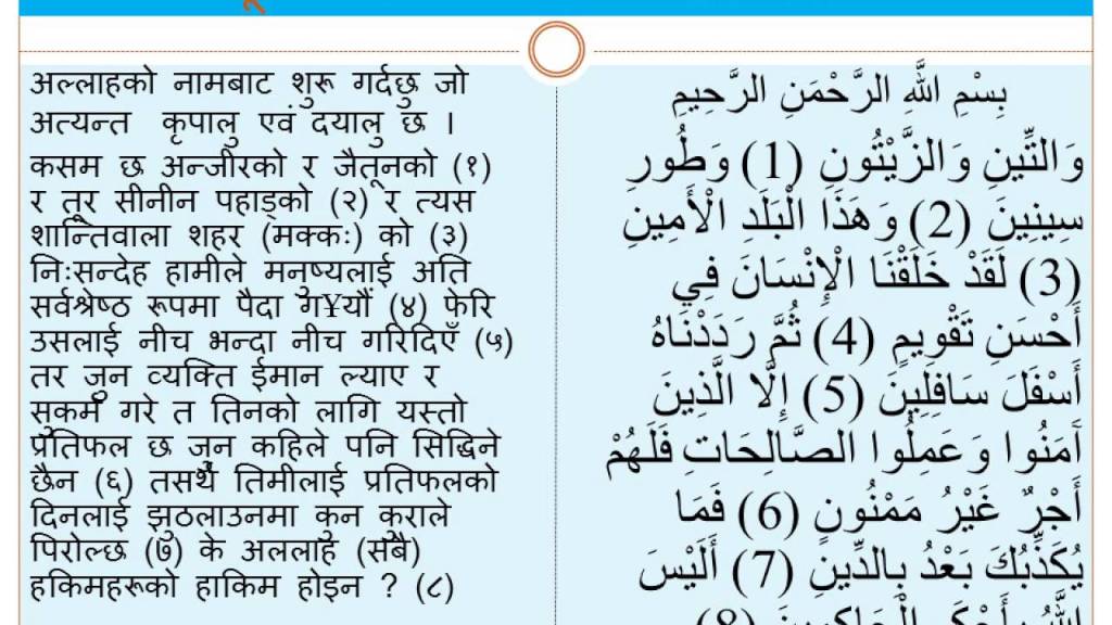 Terjemah al-Qur’an Pertama di&nbsp;Nepal